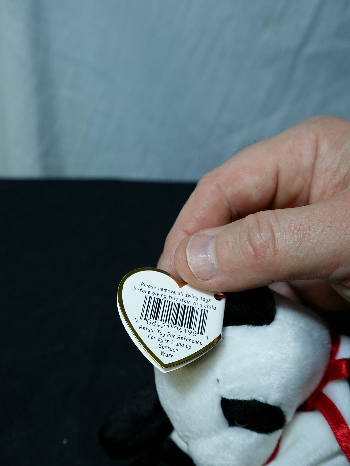Ty Inc Beanie Babies Fortune Panda Plush Toy