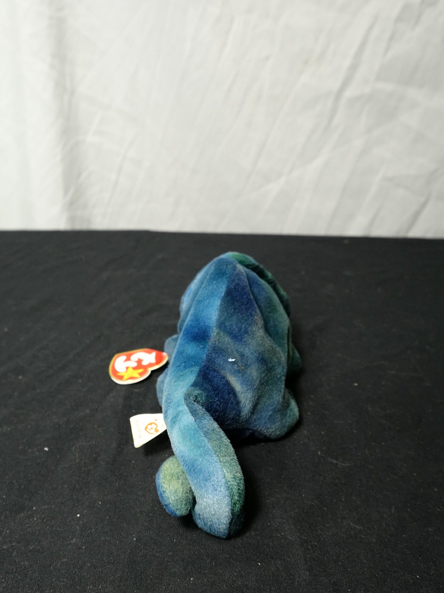 TY INC Beanie Babies Rainbow Chameleon Plush Toy