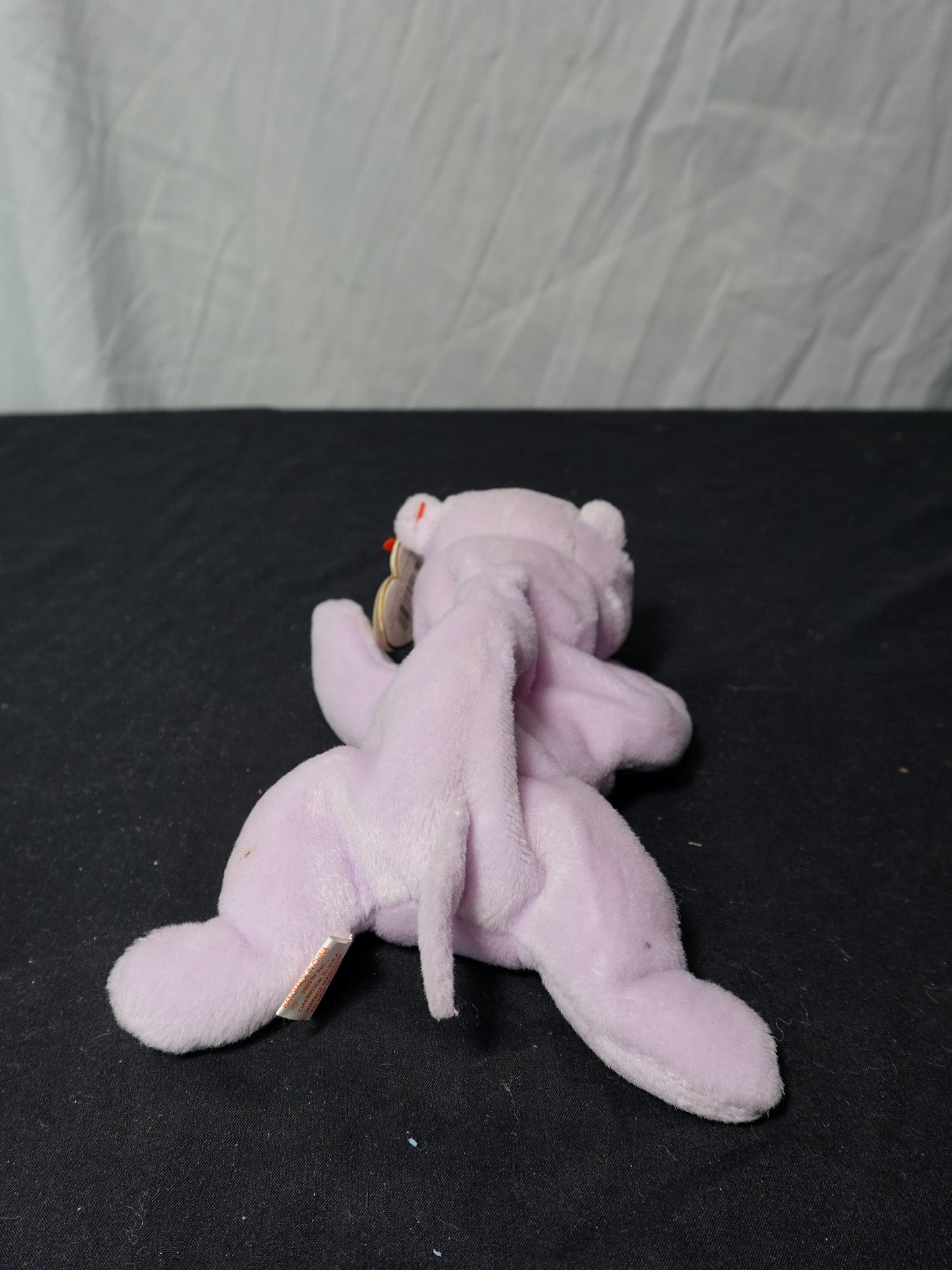 Ty Inc Happy the Hippo Beanie Babies Polyester Fiber Plush Toy