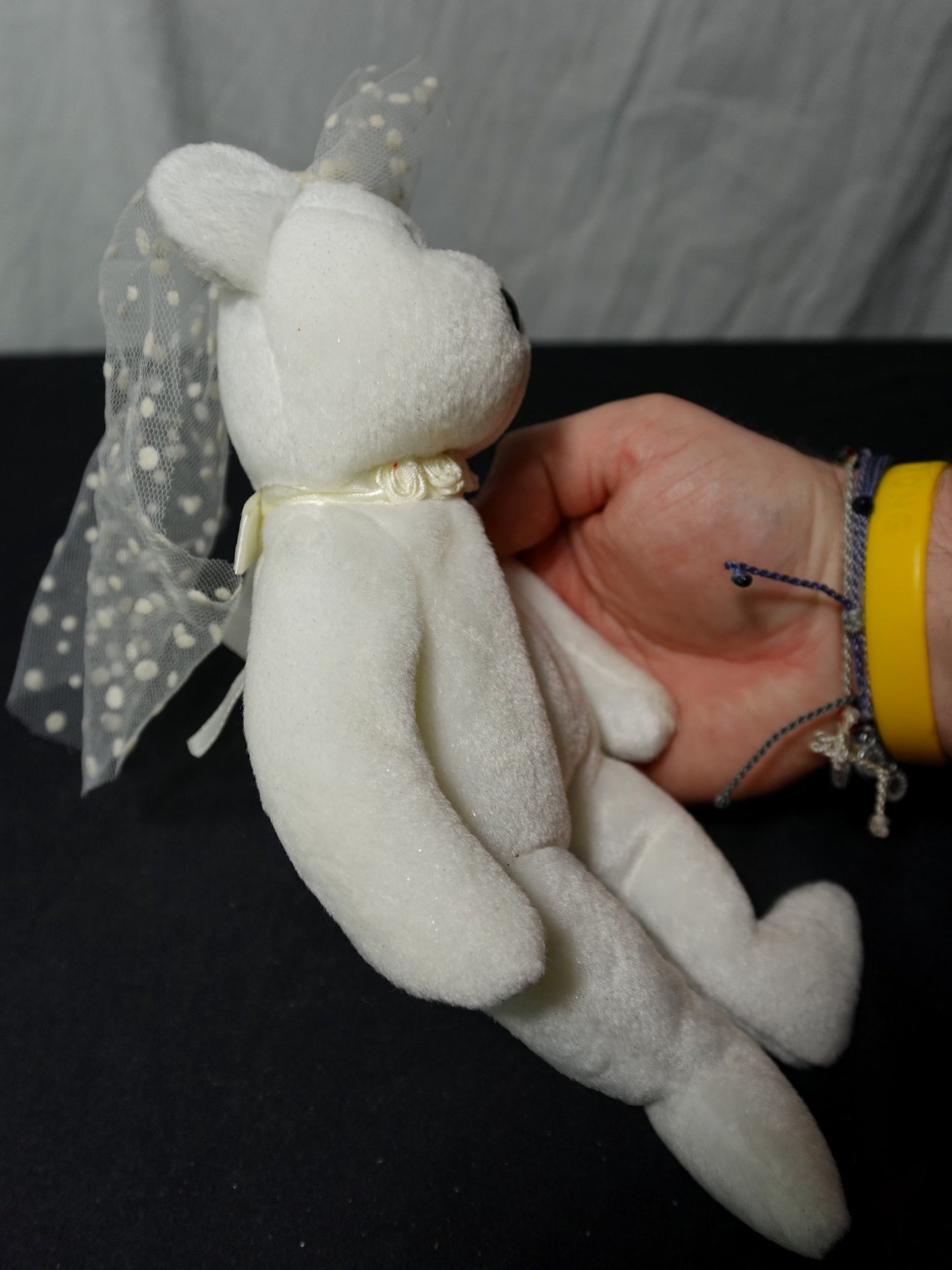 TY Inc Mrs. the Bride Bear Polyester Fiber Plush Toy