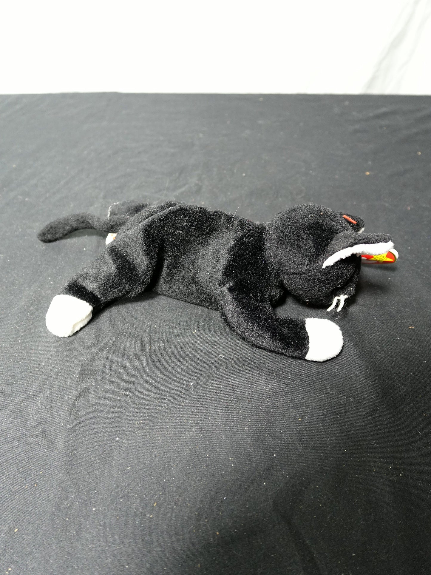 Vintage Ty Beanie Baby ZIP the Black Cat (Canada Tags) 8 Inch MWMTs