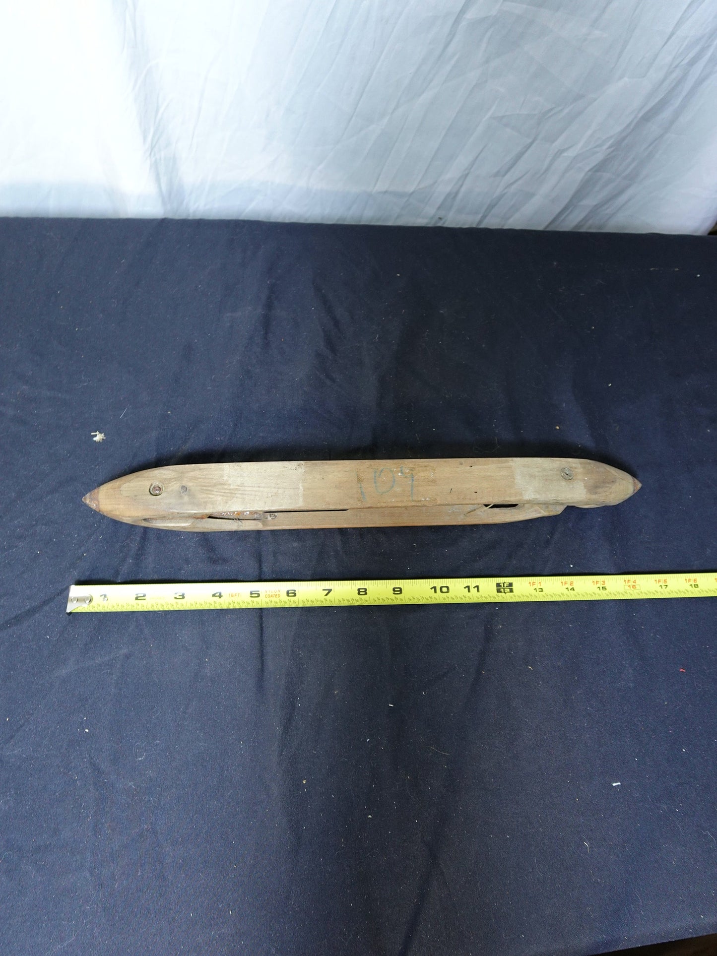 Vintage Wooden Loom Shuttle
