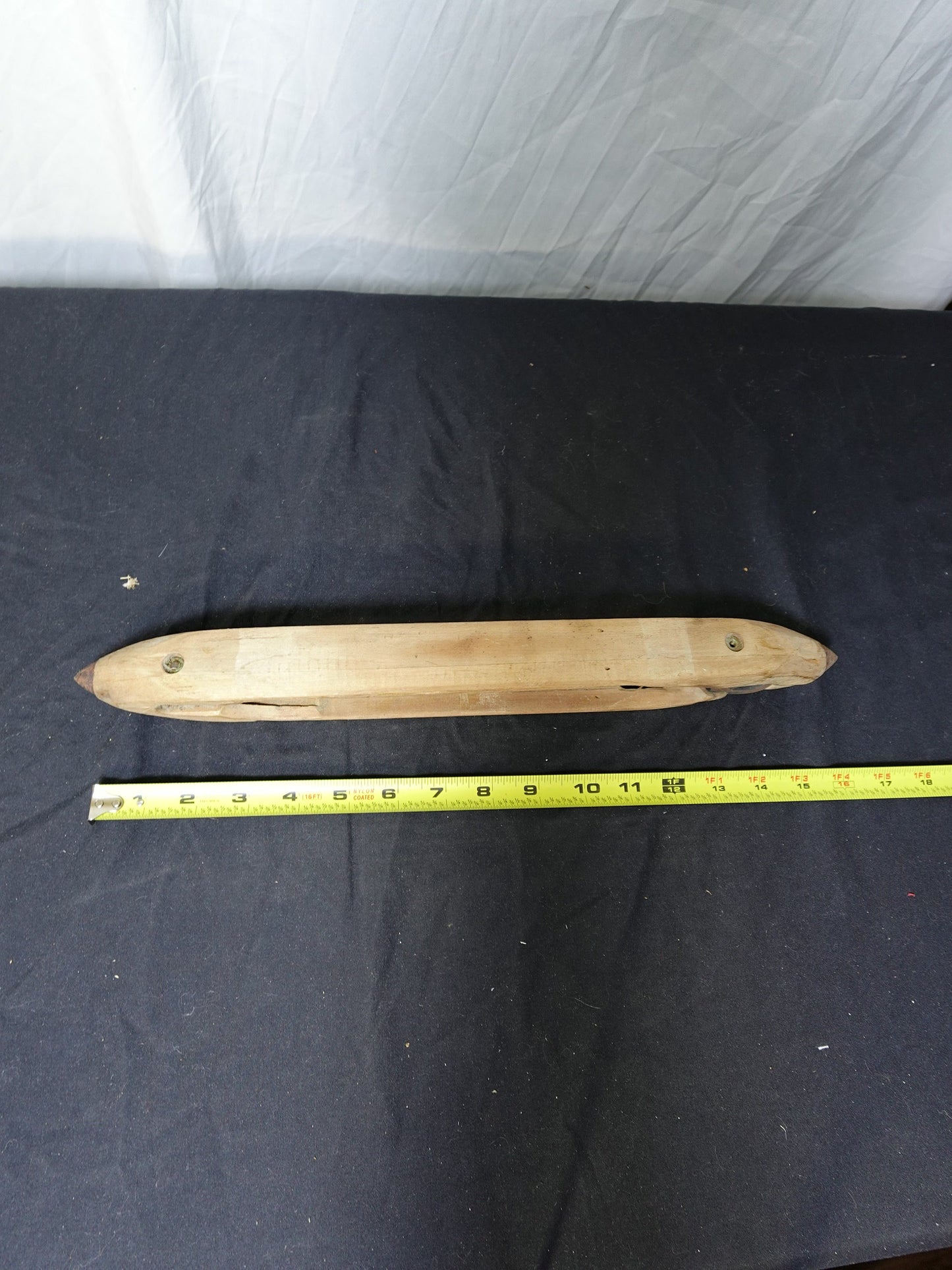 Wooden Weaving Shuttle - Approx. 12 inches