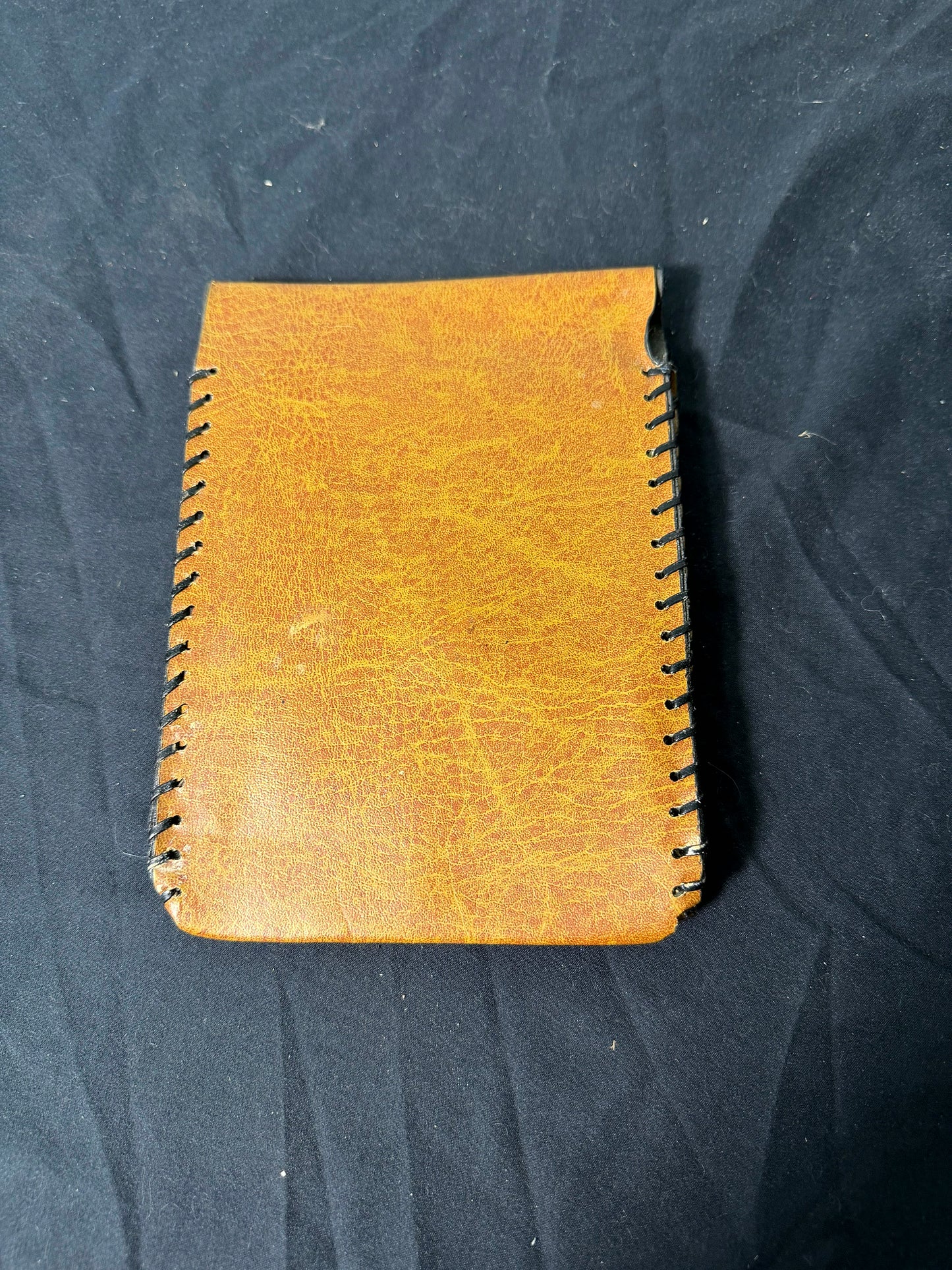 Leather Wallet with Fish Design