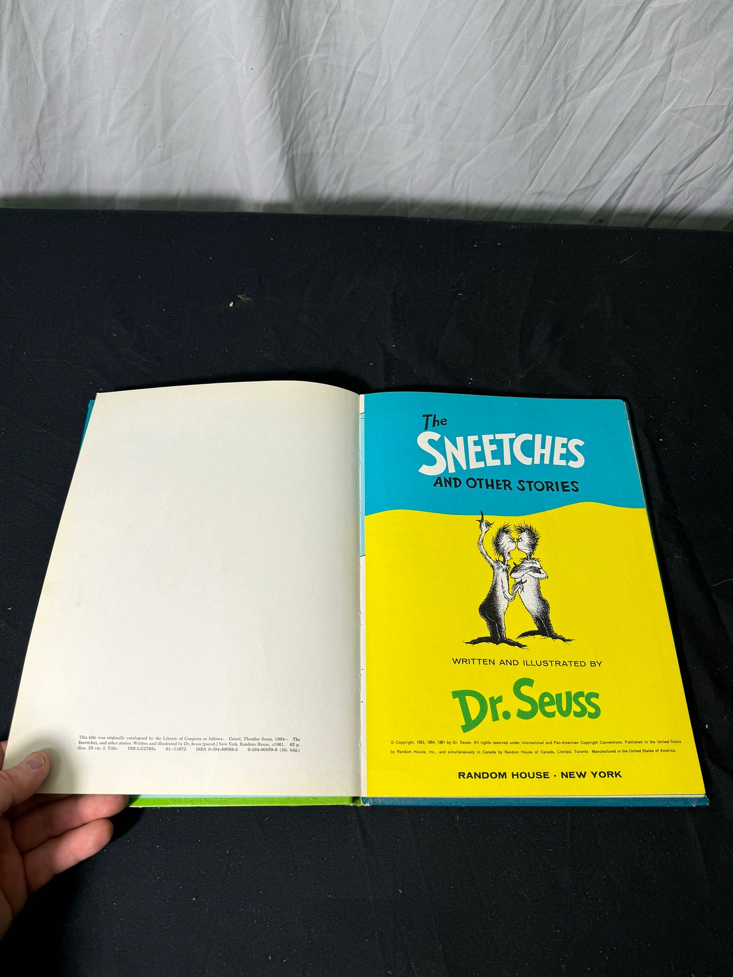 Dr. Seuss The Sneetches and Other Stories First Edition Hardcover Book