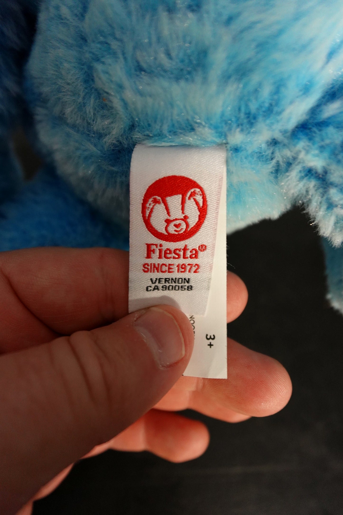 Fiesta 16in Blue Snoopy Plush Toy
