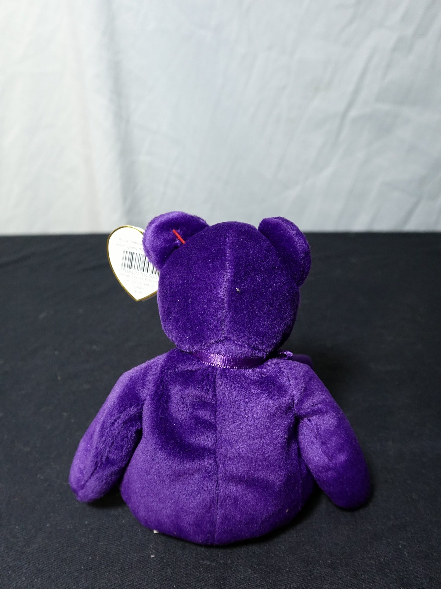 TY INC Beanie Babies Princess Bear Plush Toy 1997