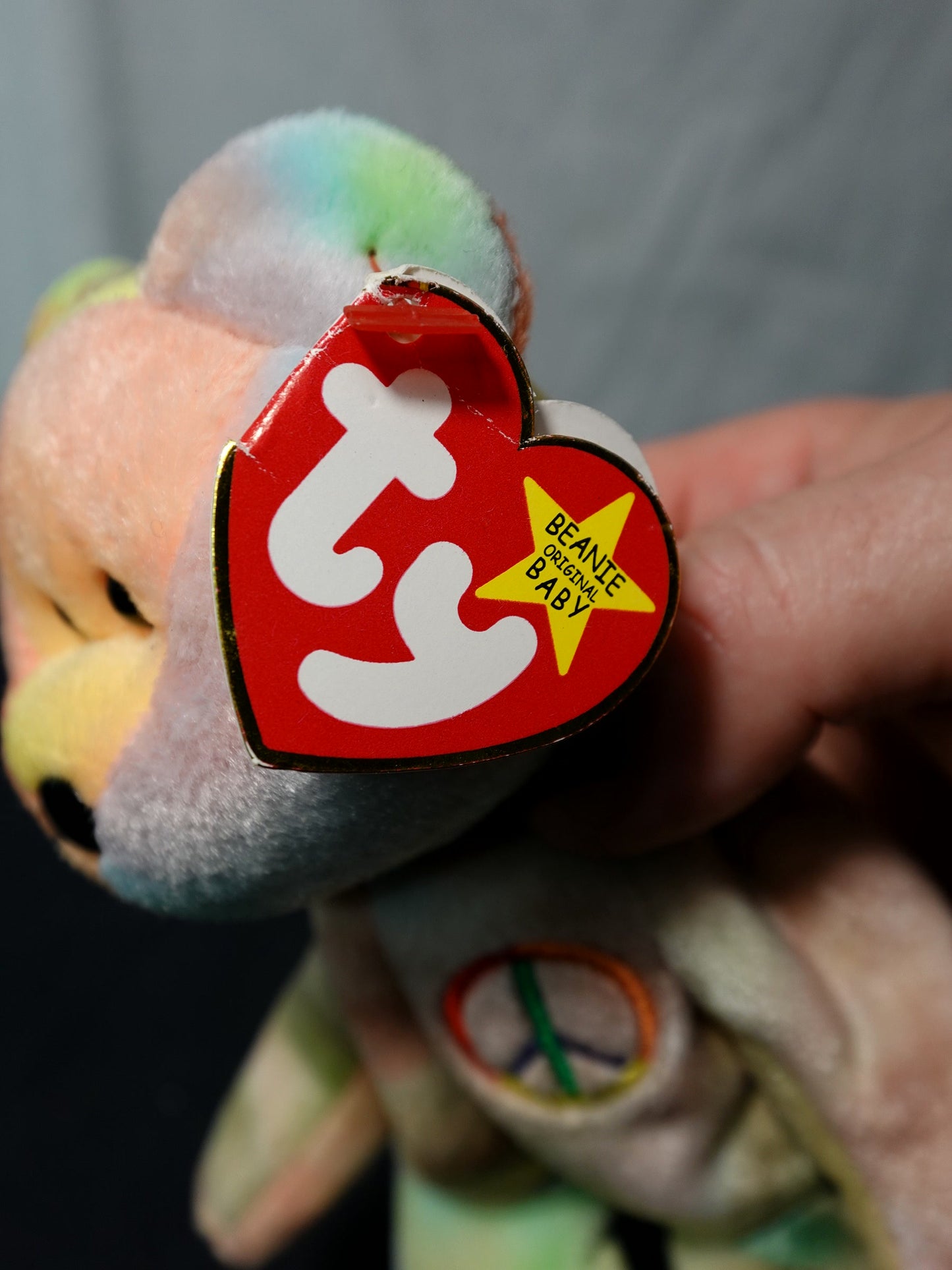 Ty Inc Beanie Babies Peace Plush Toy