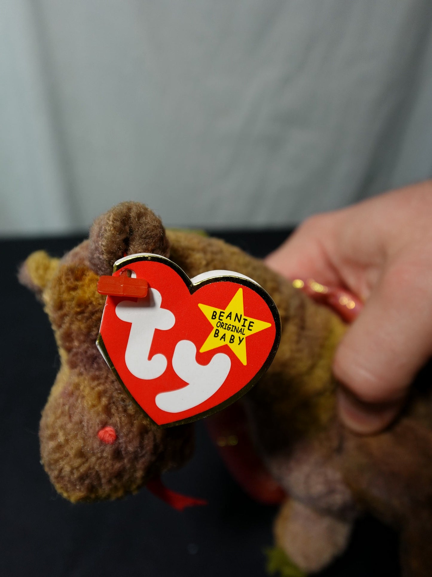 Ty Beanie Baby Scorch Dragon Plush Toy