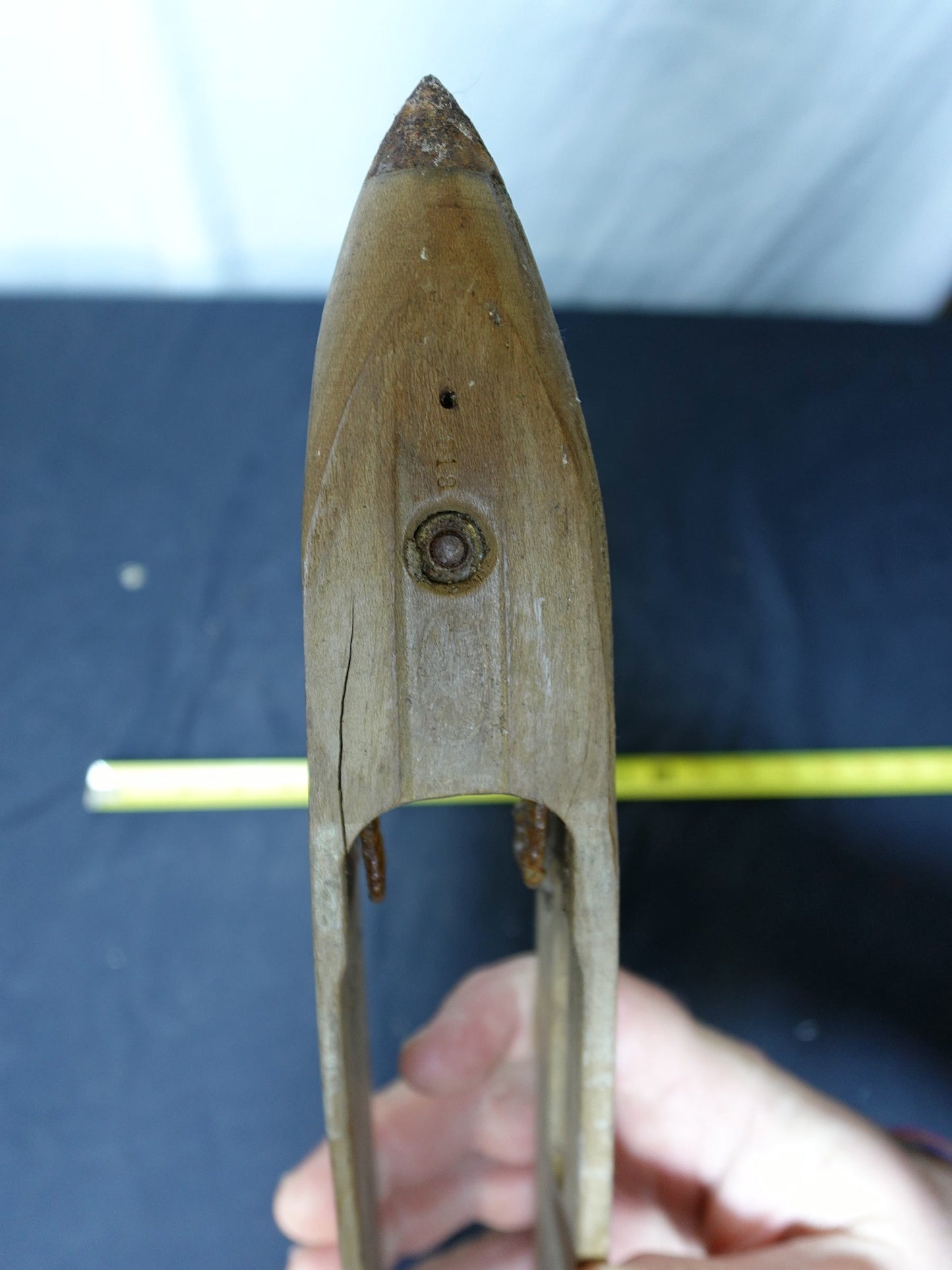 Vintage Wooden Loom Shuttle