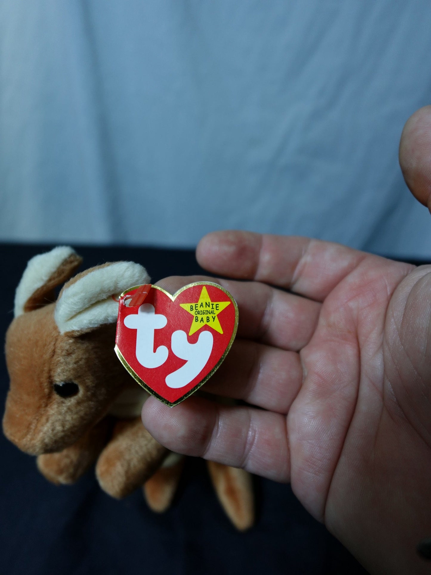 Ty Inc Beanie Babies Pouch Kangaroo Plush Toy