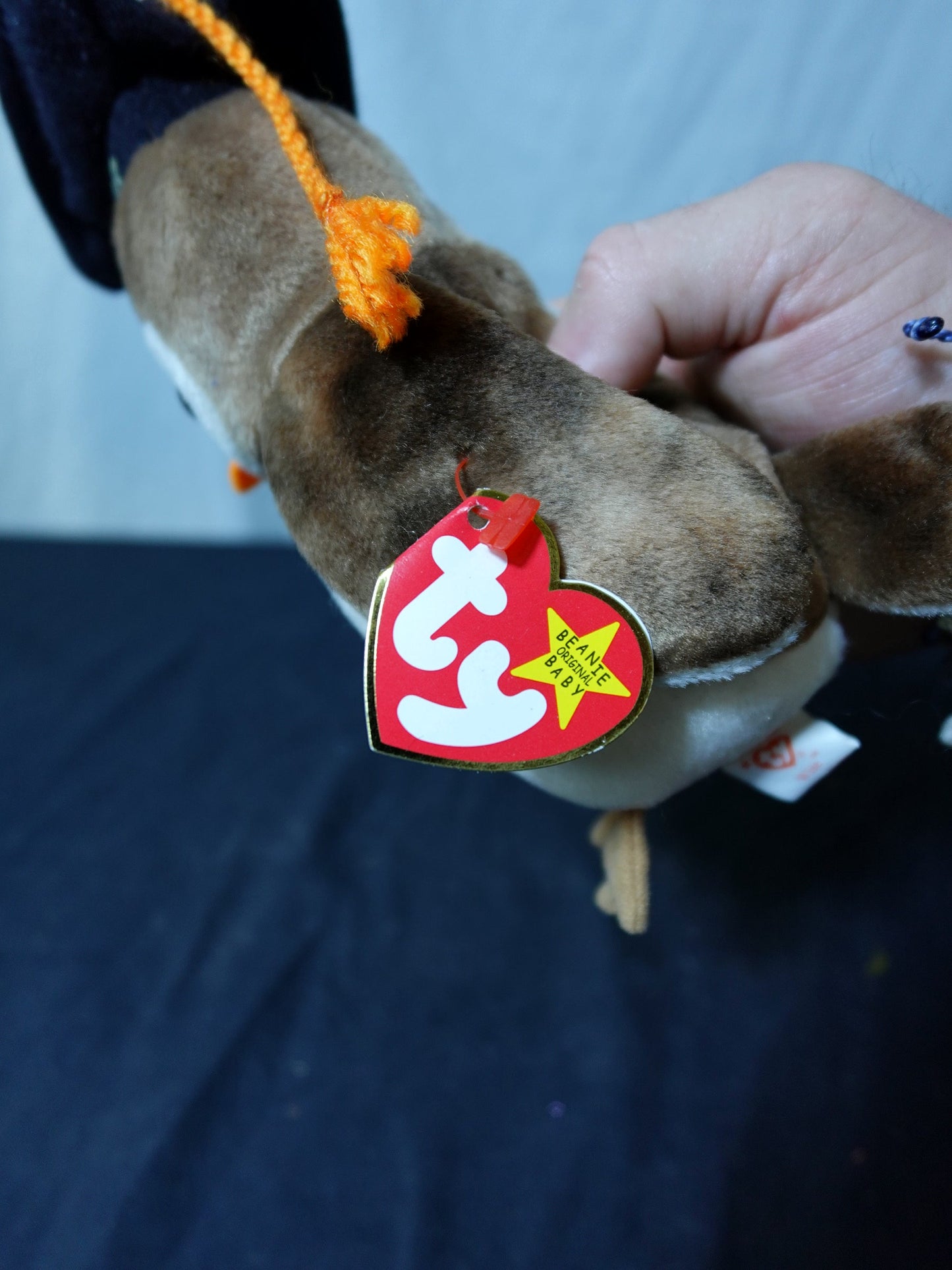 Ty Inc Wise Beanie Babies Polyester Fiber & P.E. Pellets Stuffed Animal