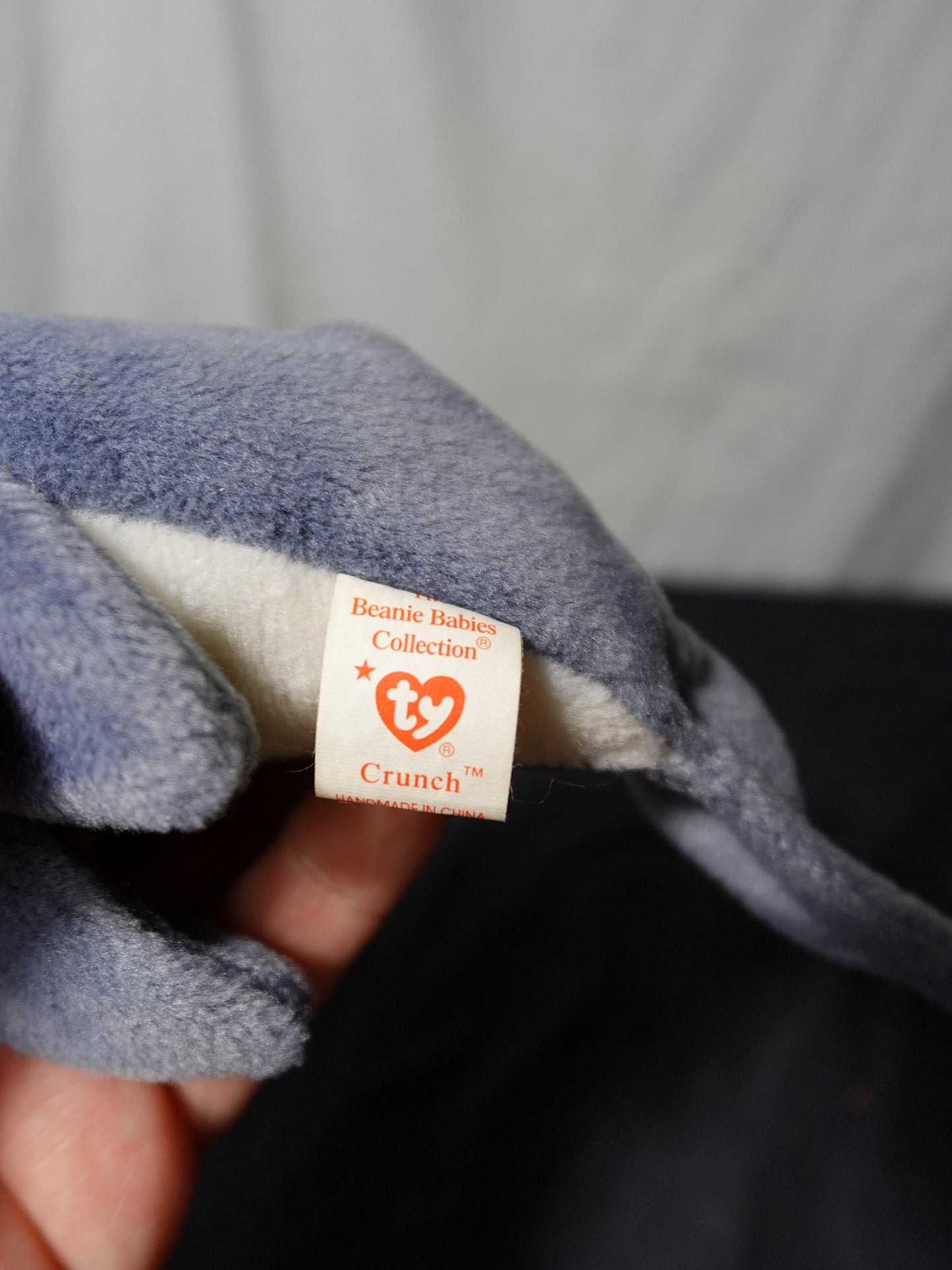 Ty Beanie Babies Crunch Shark Plush Toy