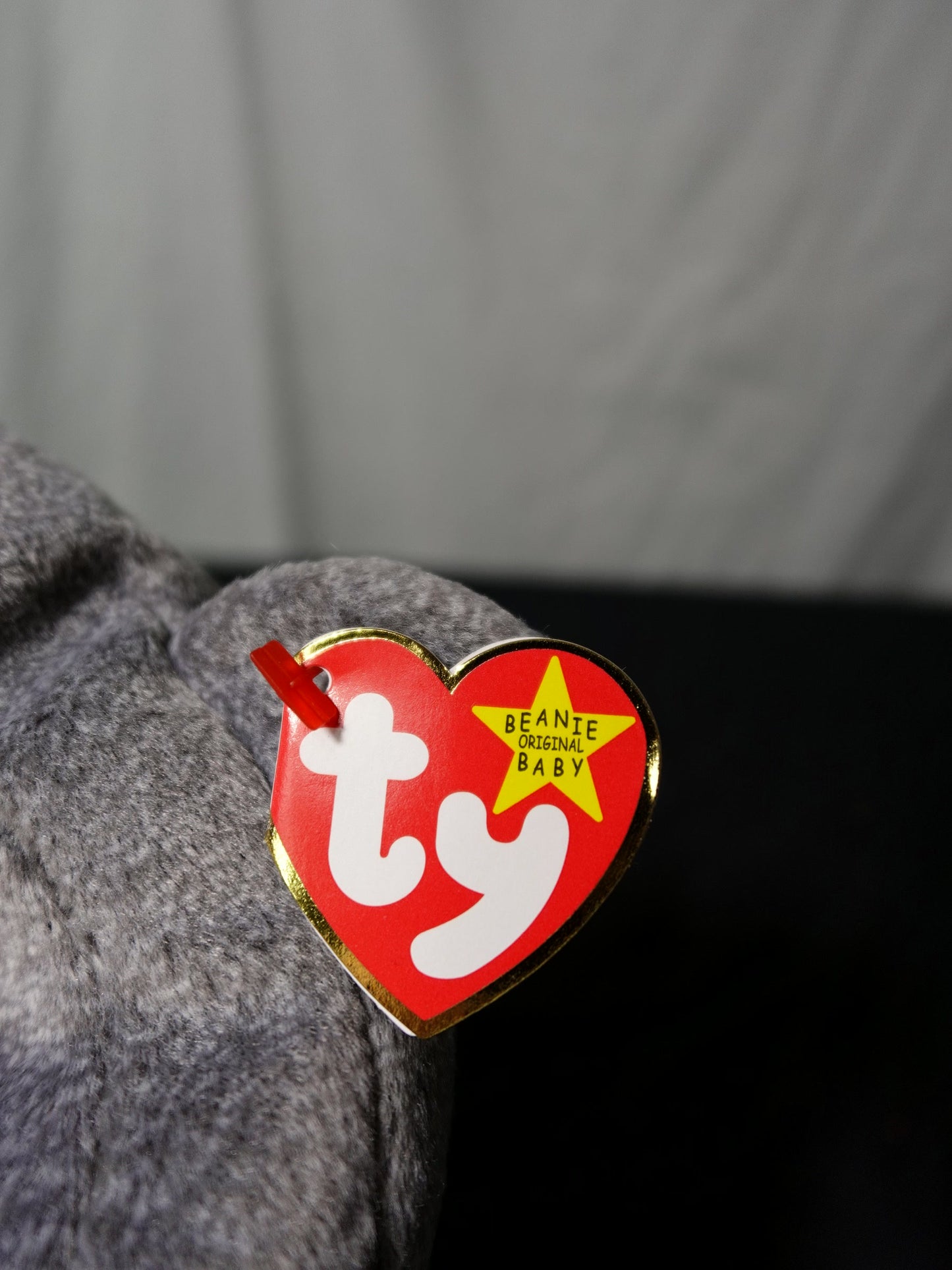 TY INC Slippery the Seal 7 inch Polyester Fiber & P.E. Pellets Plush Toy