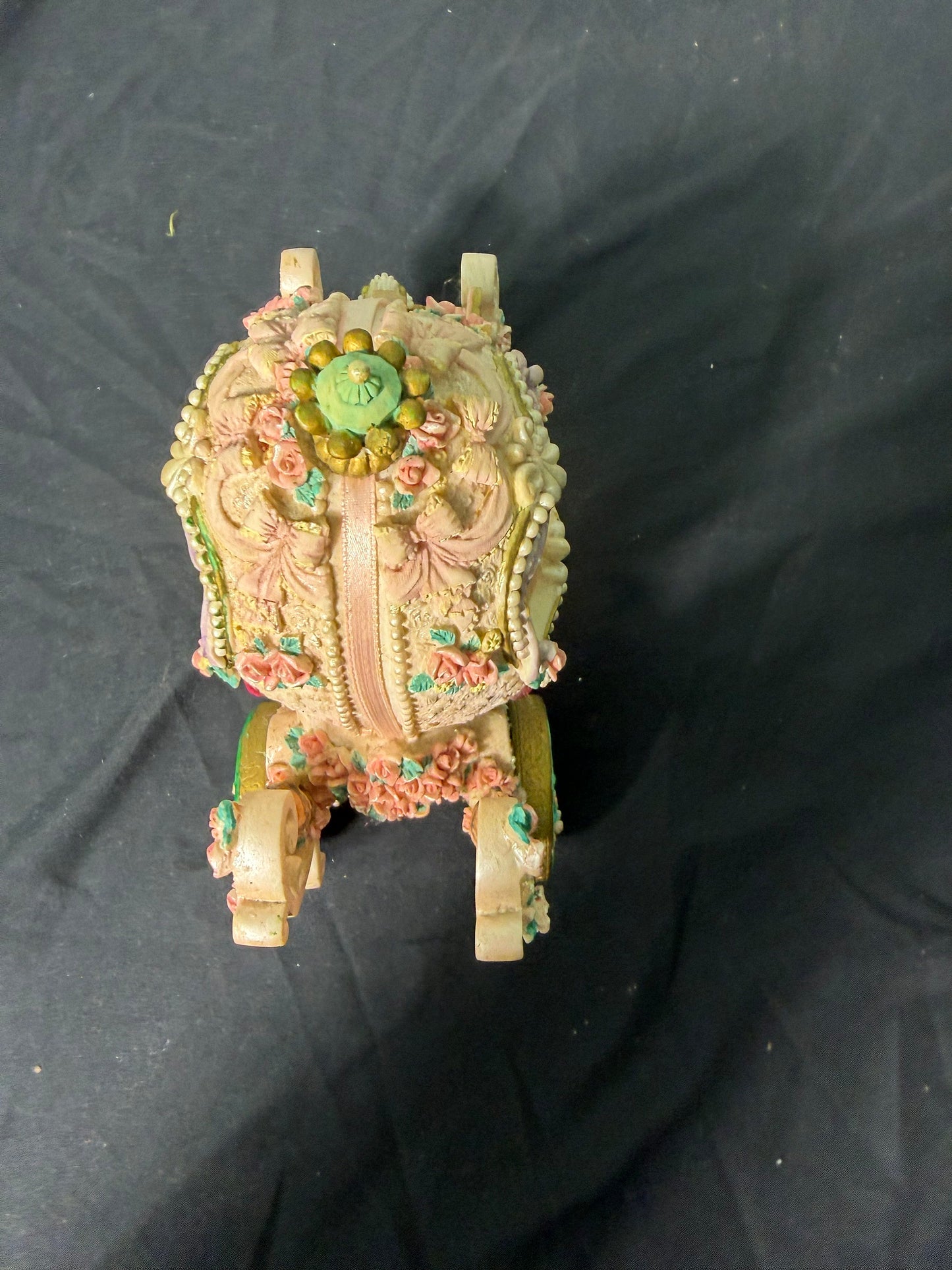 Cinderella Chariot of Fire Plastic Figurine Made in China