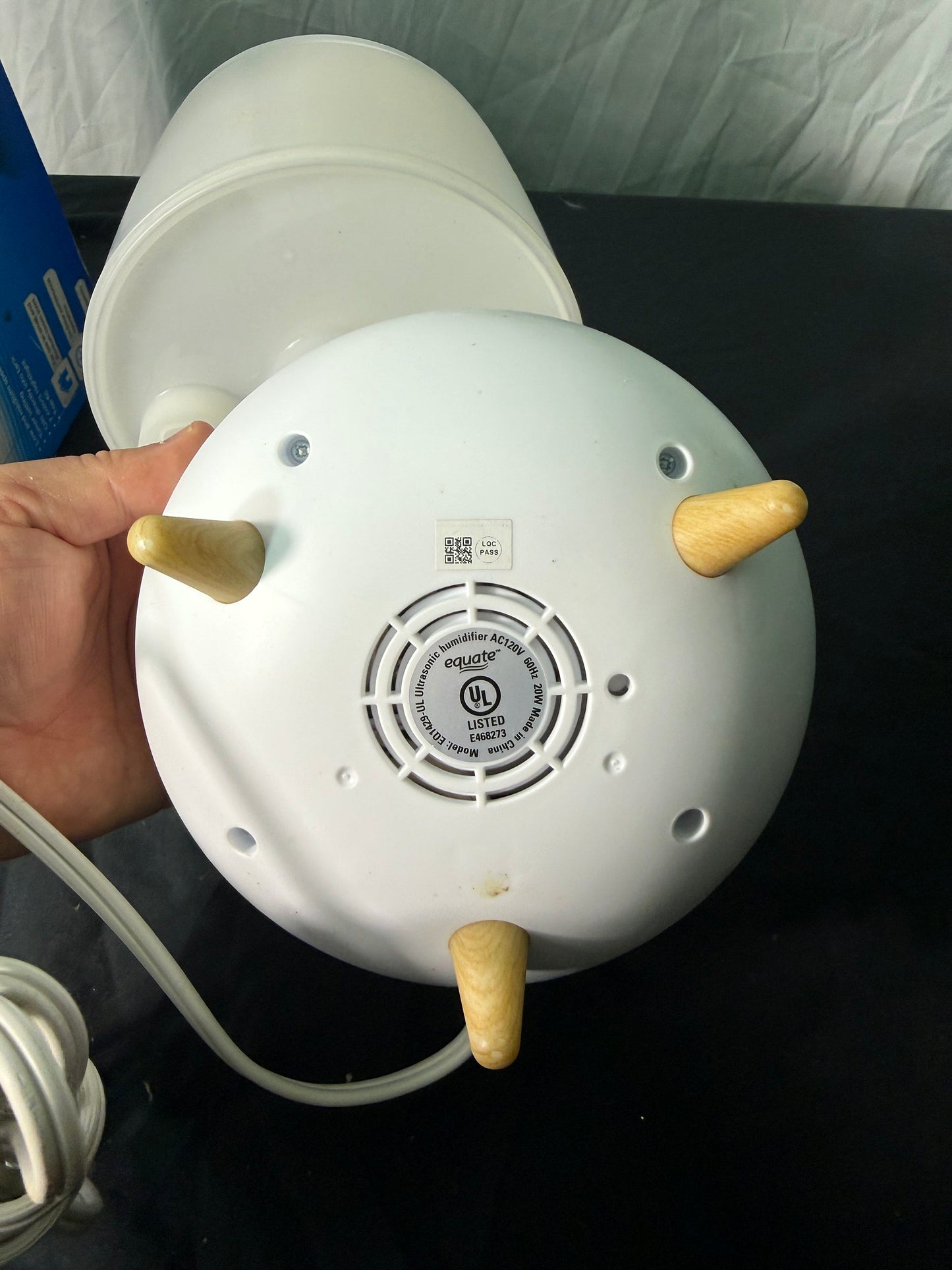 Equate Ultrasonic Humidifier 0.5 Gallon