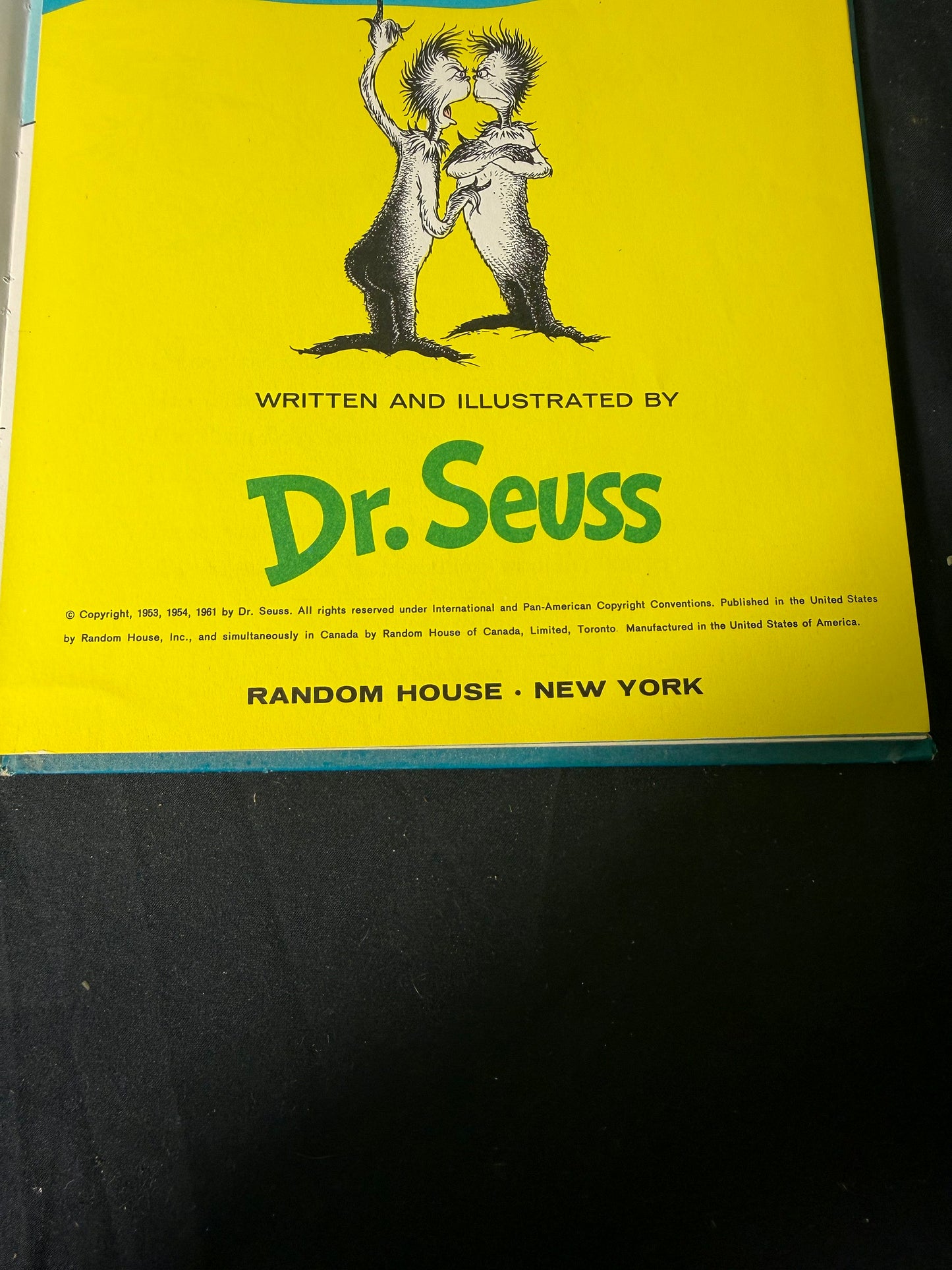 Dr. Seuss The Sneetches and Other Stories First Edition Hardcover Book