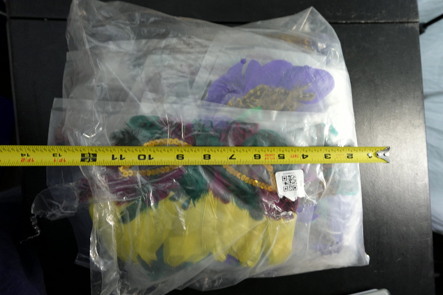 Assorted Mardi Gras Masks with Feathers