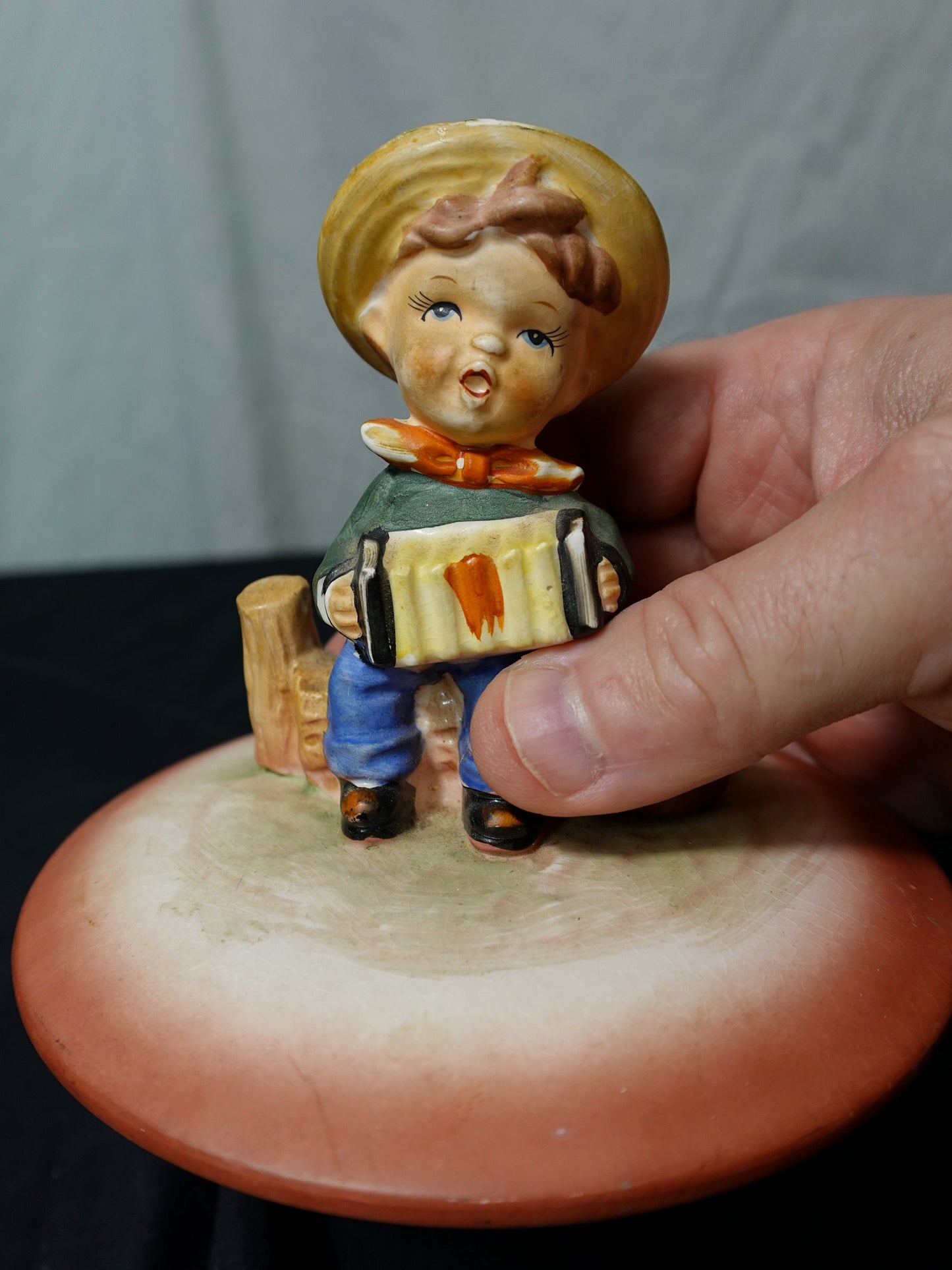 Vintage Porcelain Trinket Box