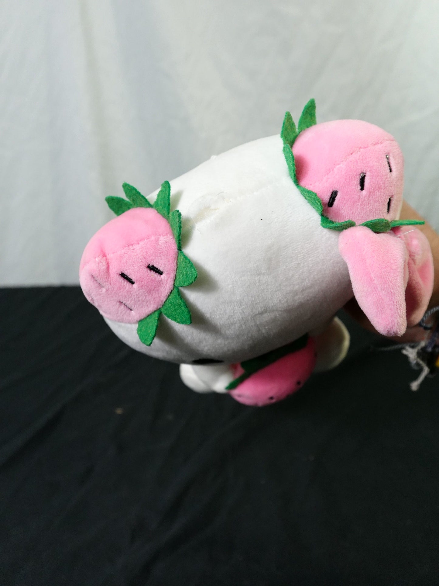 Sanrio Hello Kitty Strawberry Plush Toy Pink Bow