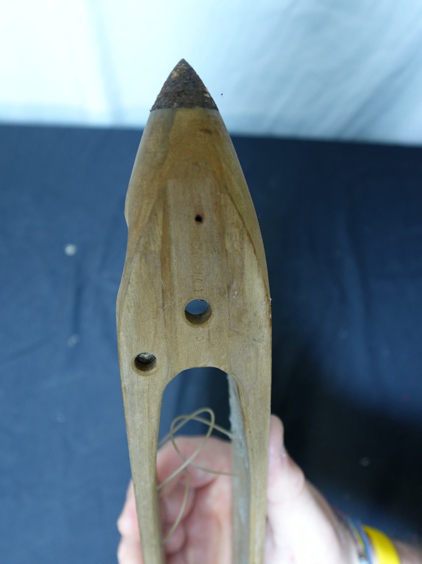 Wooden Weaving Shuttle with Metal Mechanism