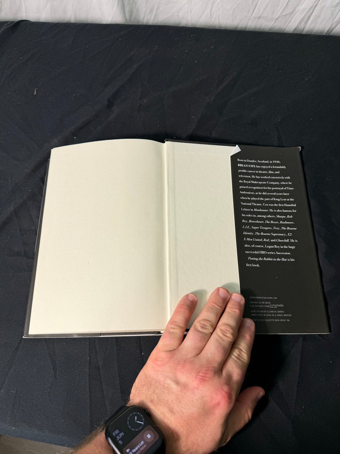 Brian Cox Putting the Rabbit in the Hat First U.S. Edition Printing 1, 2021