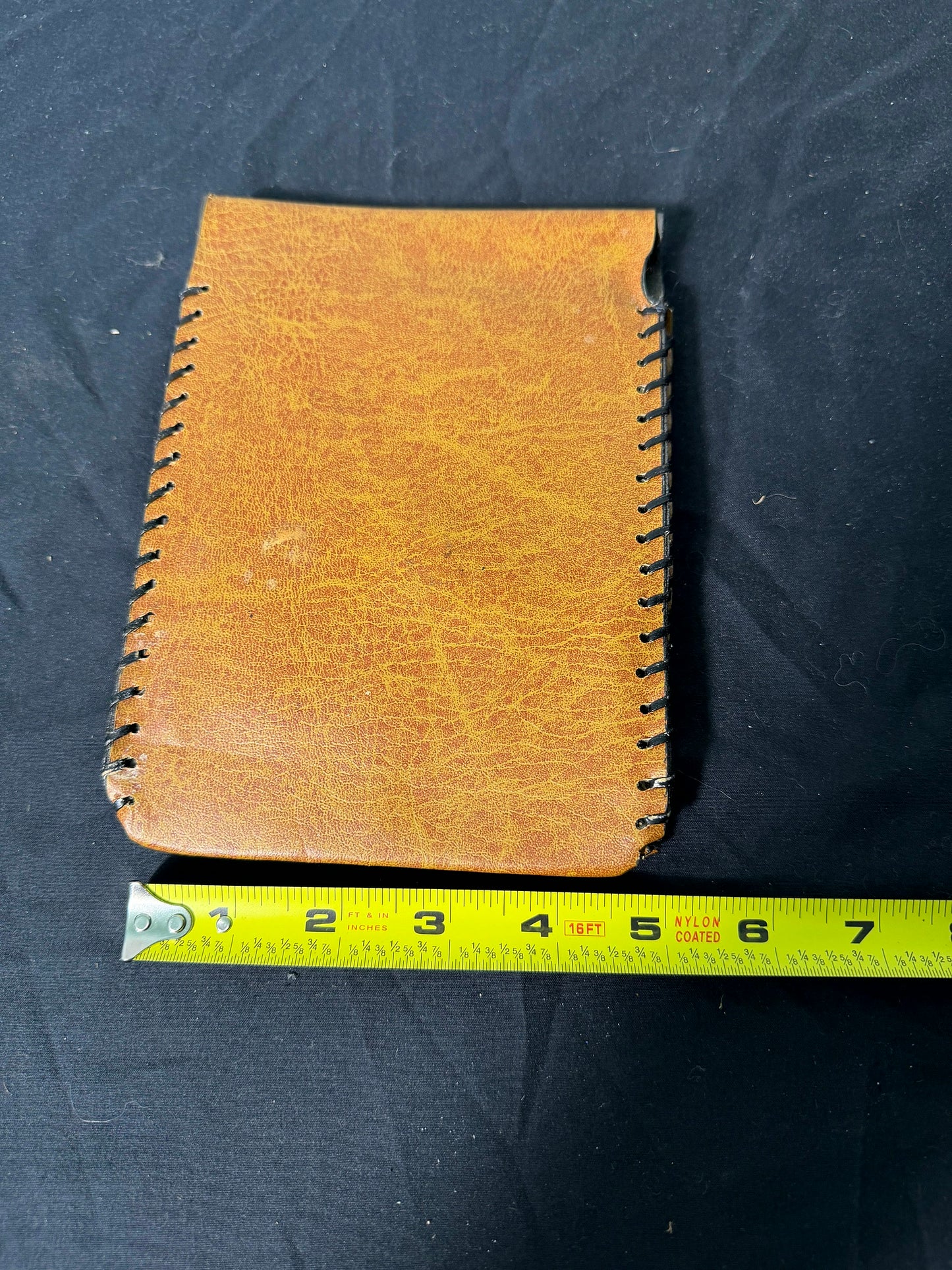 Leather Wallet with Fish Design