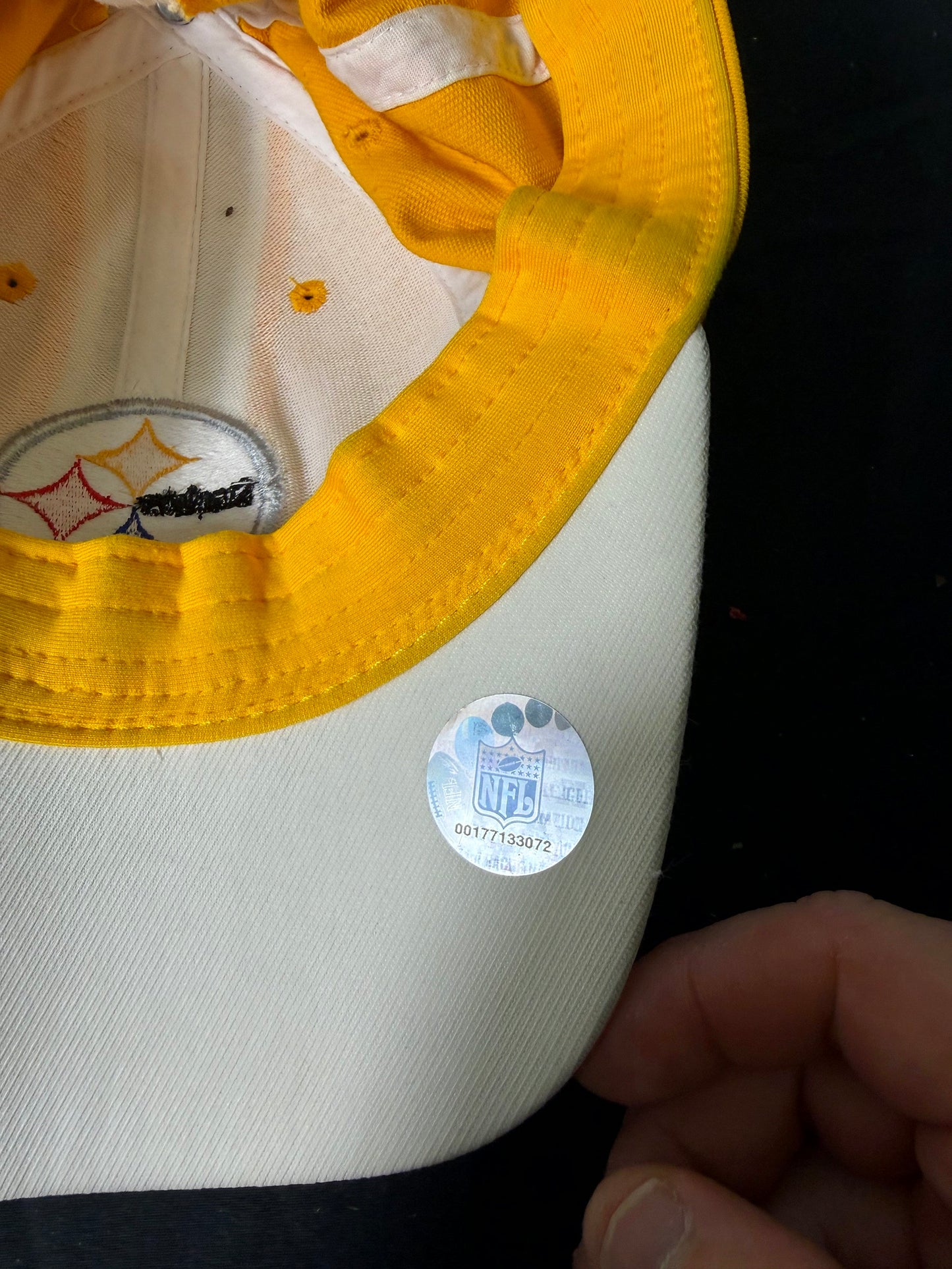 Reebok Pittsburgh Steelers Authentic Sideline Cap One Size Fits All