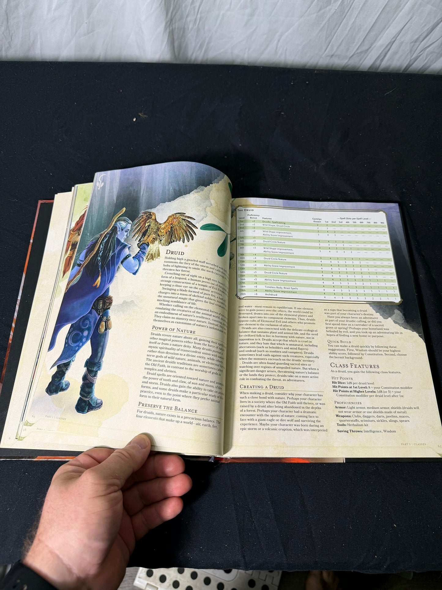 Wizards of the Coast Player's Handbook 5th Edition First Printing Book