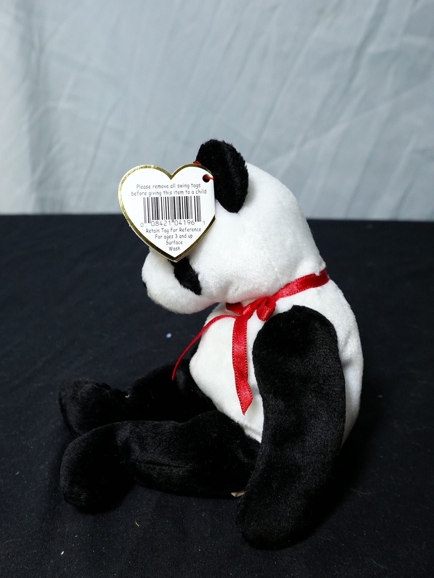 Ty Inc Beanie Babies Fortune Panda Plush Toy