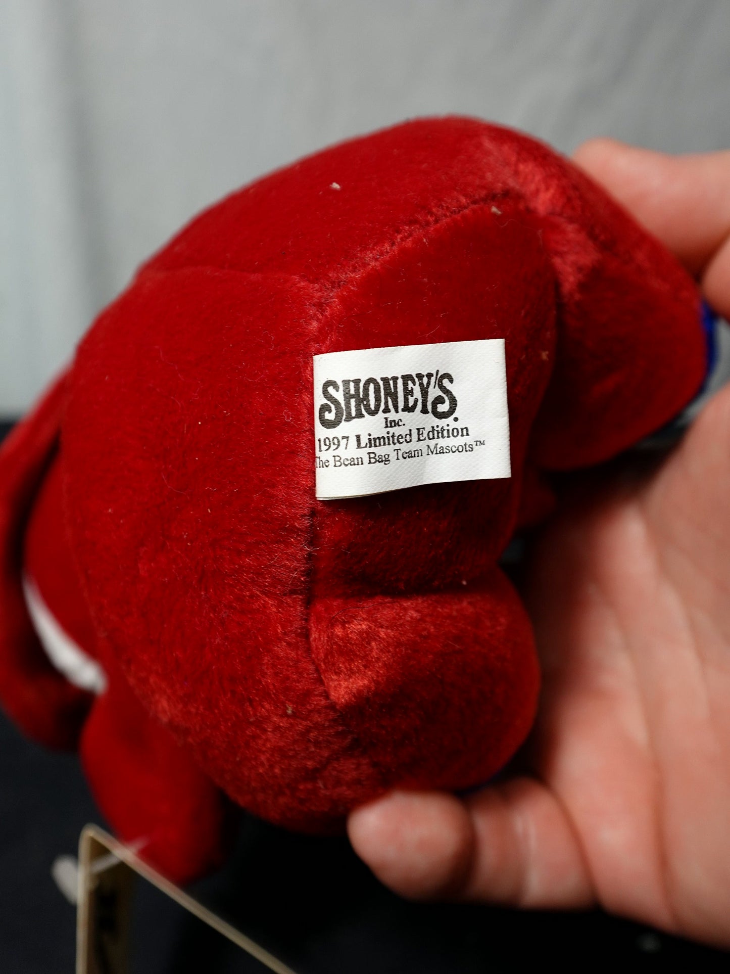 Shoney's Inc Colonel Rebel The Bean Bag Team Plush Toy 1997 Limited Edition