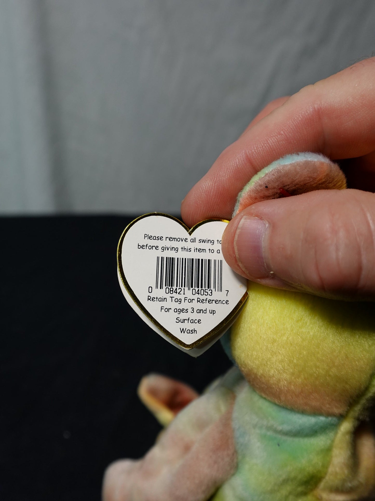 Ty Inc Beanie Babies Peace Plush Toy