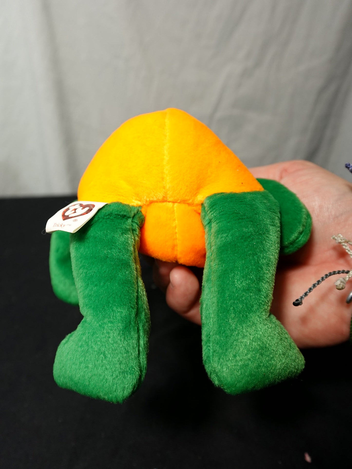 Ty Inc Beanie Babies Tricky Pumpkin Plush Toy