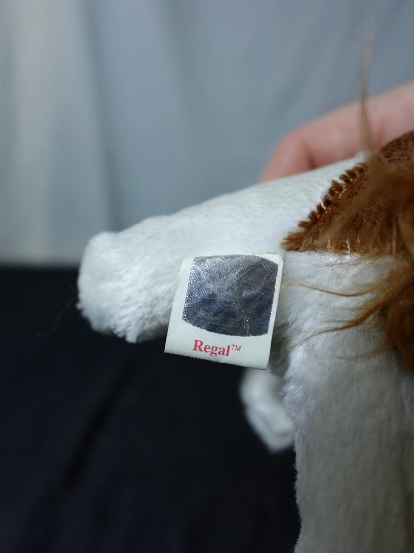 Ty Beanie Baby Regal Dog Plush Toy
