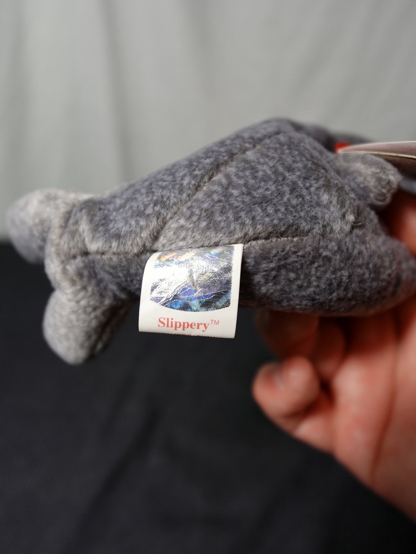 TY INC Slippery the Seal 7 inch Polyester Fiber & P.E. Pellets Plush Toy