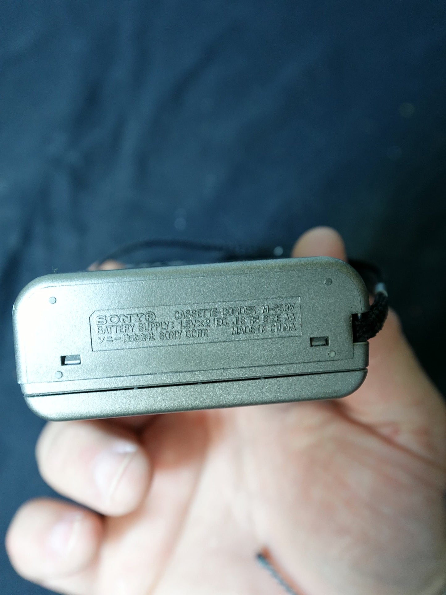 Sony Microcassette Recorder M-630V
