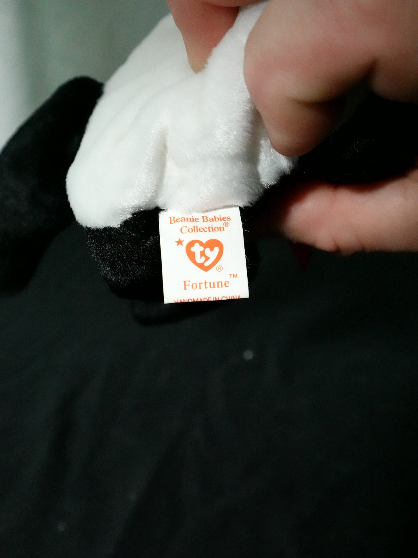 Ty Inc Beanie Babies Fortune Panda Plush Toy
