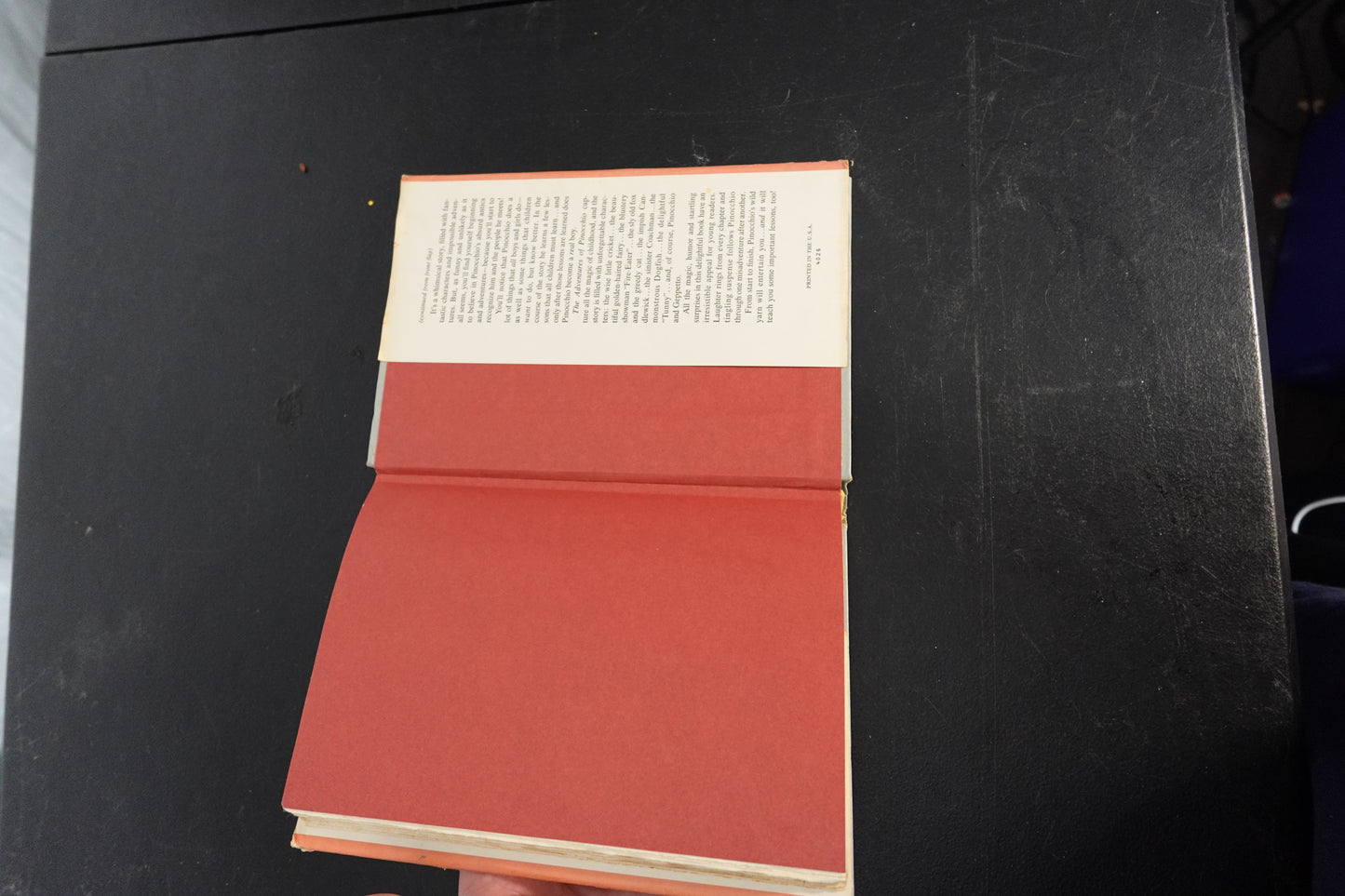 Carlo Collodi The Adventures of Pinocchio Book Club Edition Book