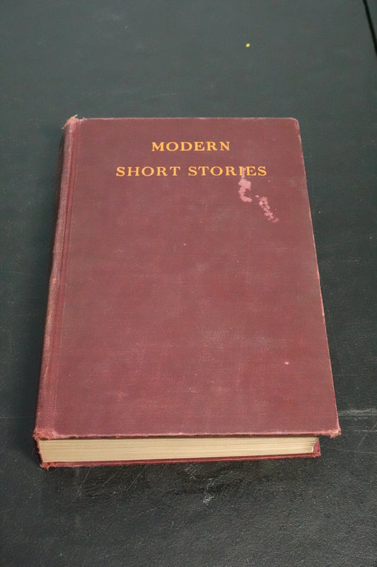 Modern Short Stories by Various Authors (1929) Harcourt Brace Hardcover