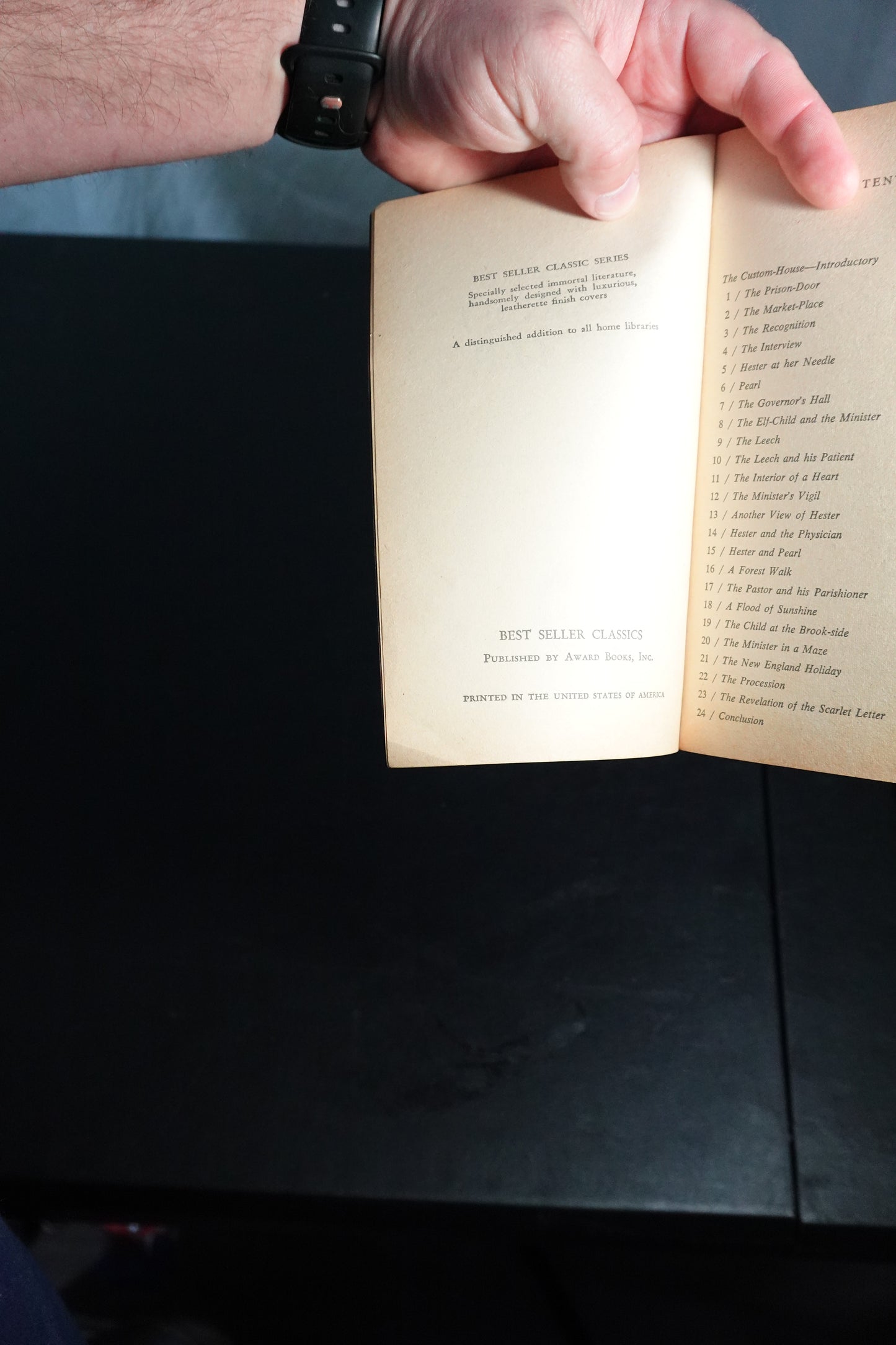 Nathaniel Hawthorne The Scarlet Letter Award Books Edition Book