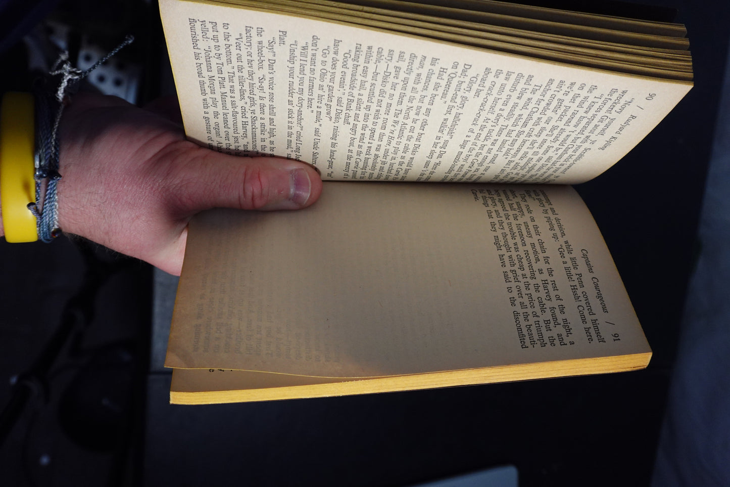 Captains Courageous by Rudyard Kipling Paper Hardcover Book