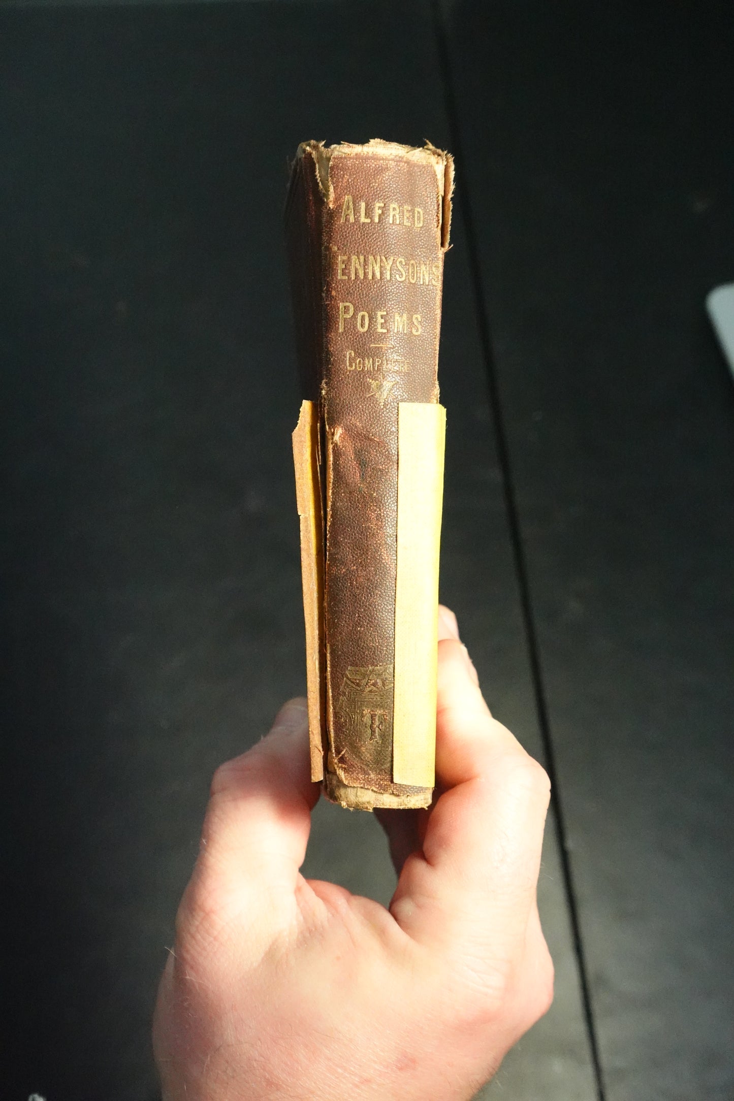 Antique The Poetical Works of Alfred Tennyson Diamond Edition Book Ticknor and Fields 1866