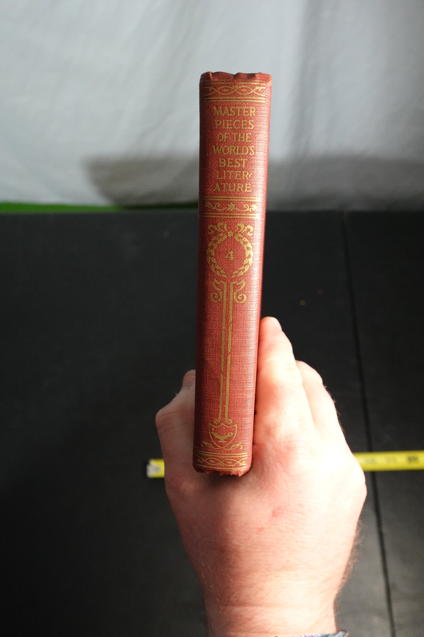 Masterpieces of the World's Best Literature Volume 4 by Jeannette L. Gilder Hardcover Book