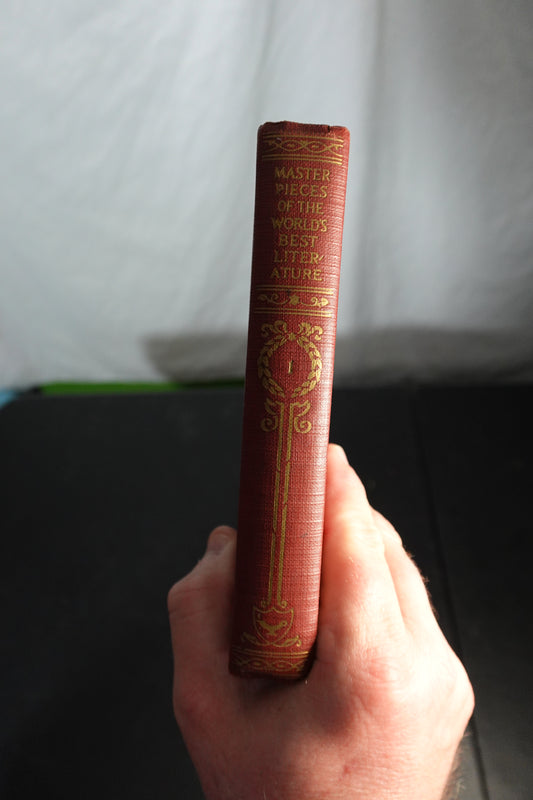 Masterpieces of the World's Best Literature Edited by Jeannette Gilder Hardcover Book 1900