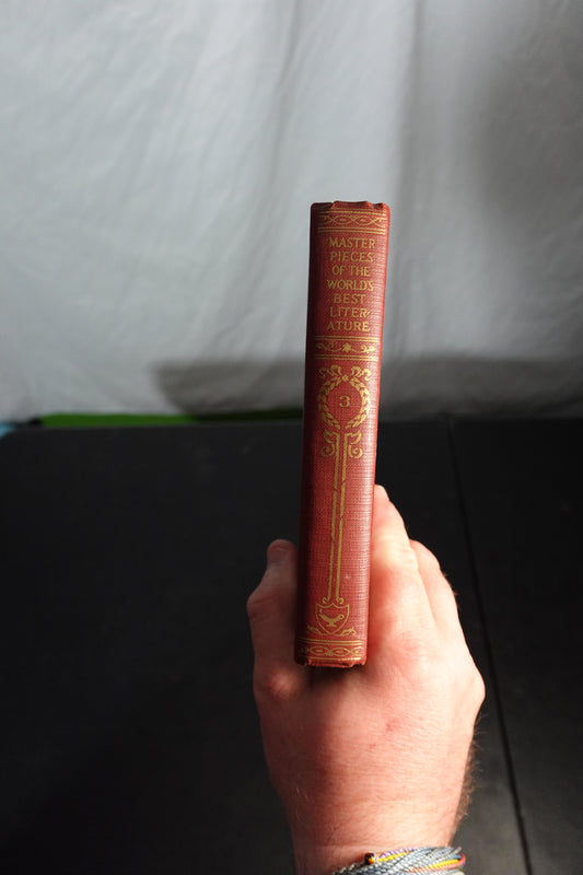 Masterpieces of the World's Best Literature Edited by Jeannette L. Gilder Hardcover Book