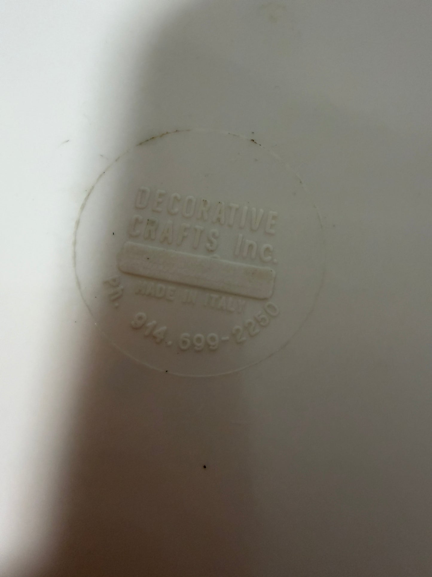 Decorative Crafts Inc Melamine Trinket Tray - Lovers Walking in the Snow - photo 3