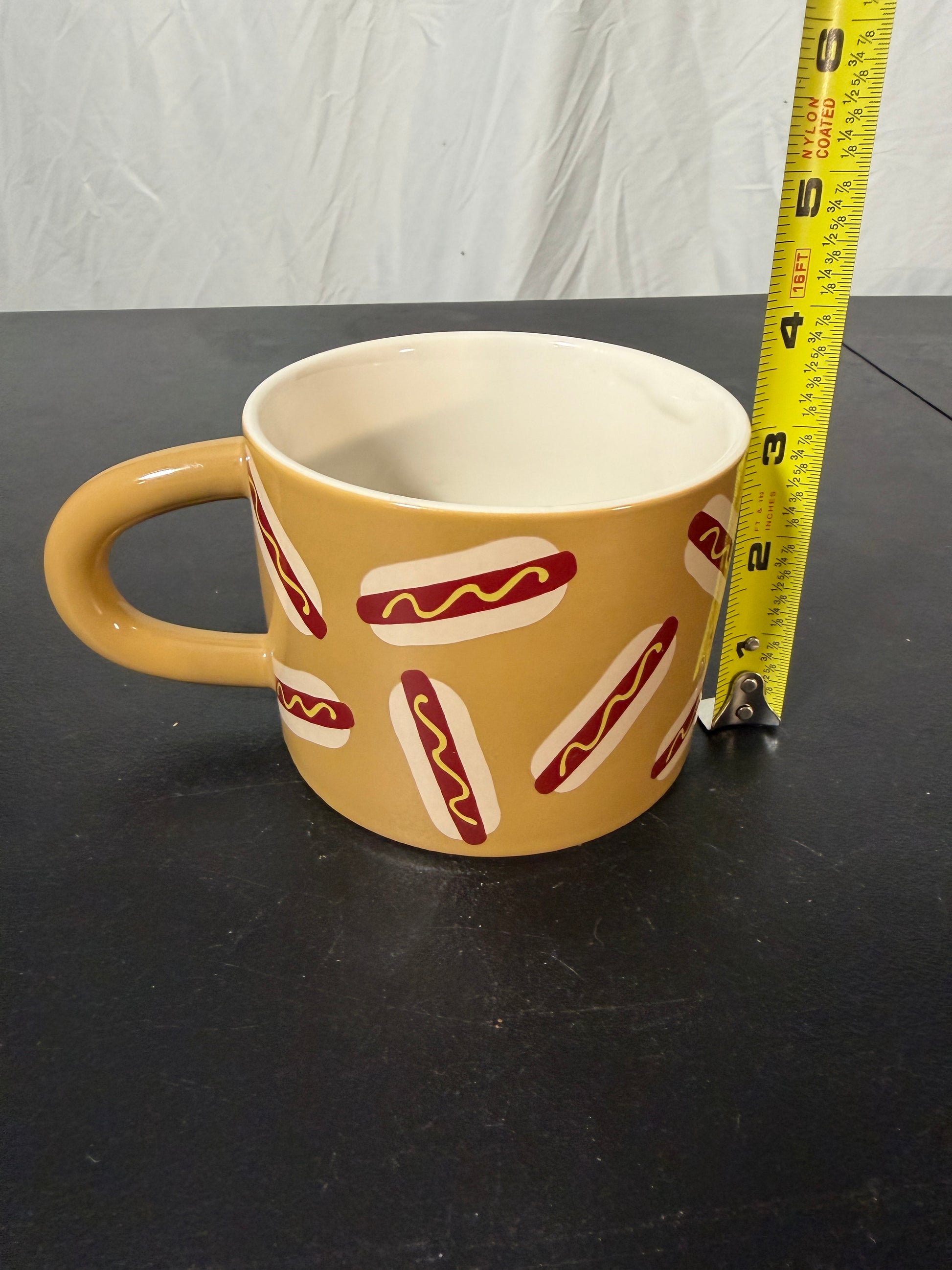 Room Essentials Hot Dog Mug 16 oz Stoneware - photo 4