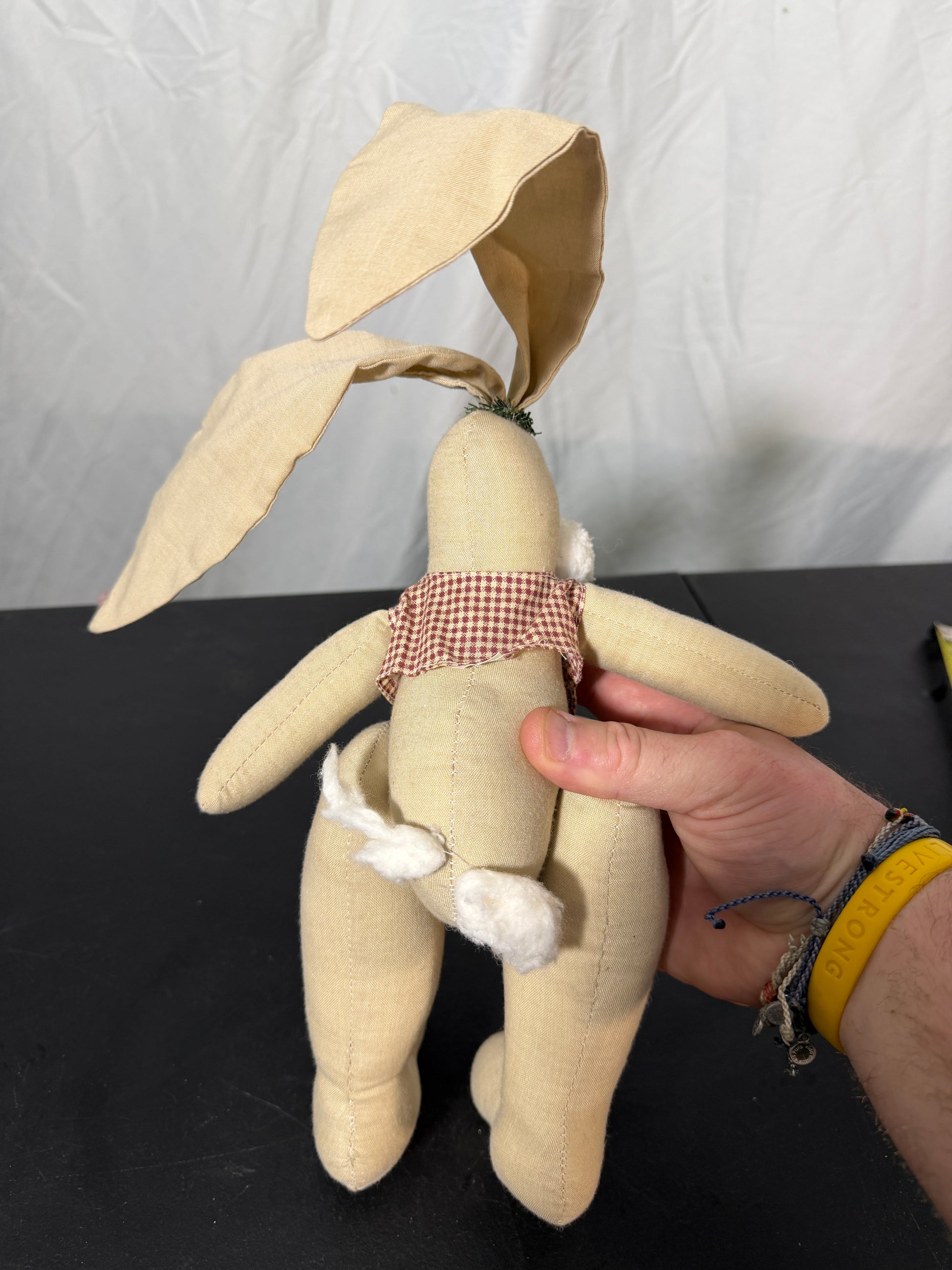 Wangs International Inc. Gram Pie Fabric Bunny Rabbit Doll Stuffed Animal - photo 2