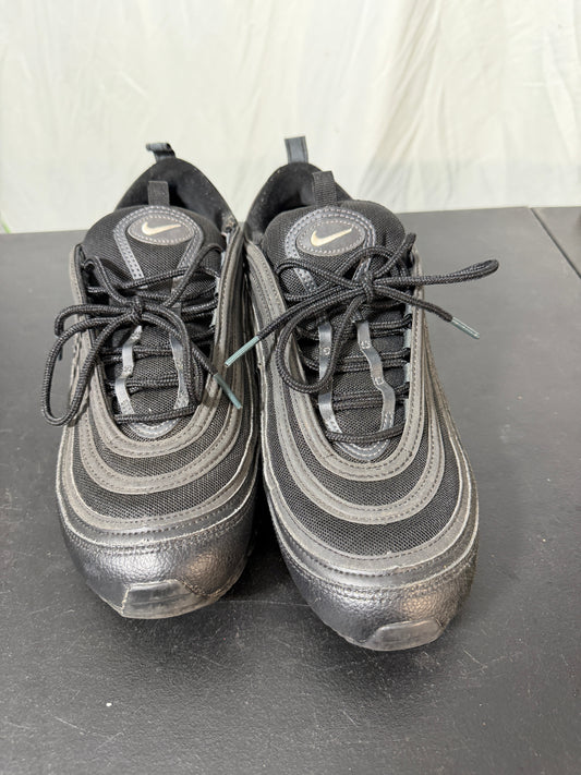 Nike Air Max 97 Triple Black Athletic Shoes Size 11