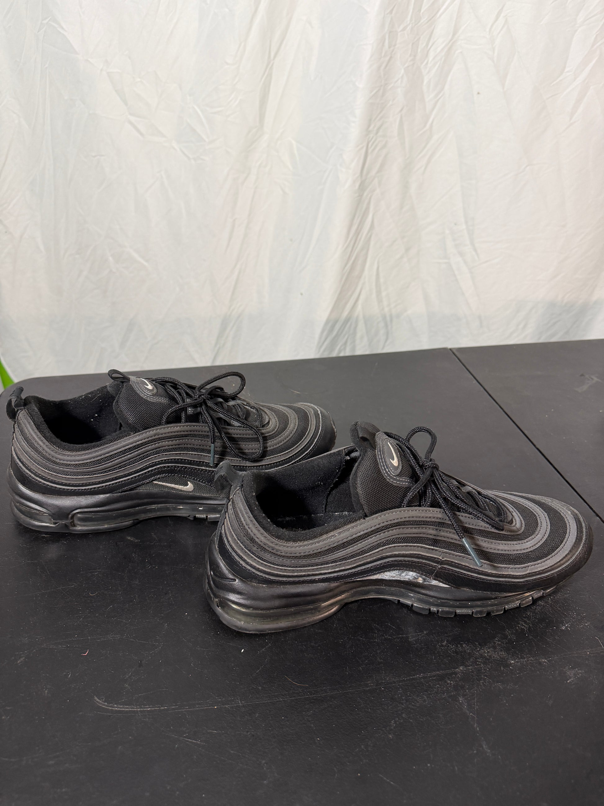Nike Air Max 97 Triple Black Athletic Shoes Size 11 - photo 3